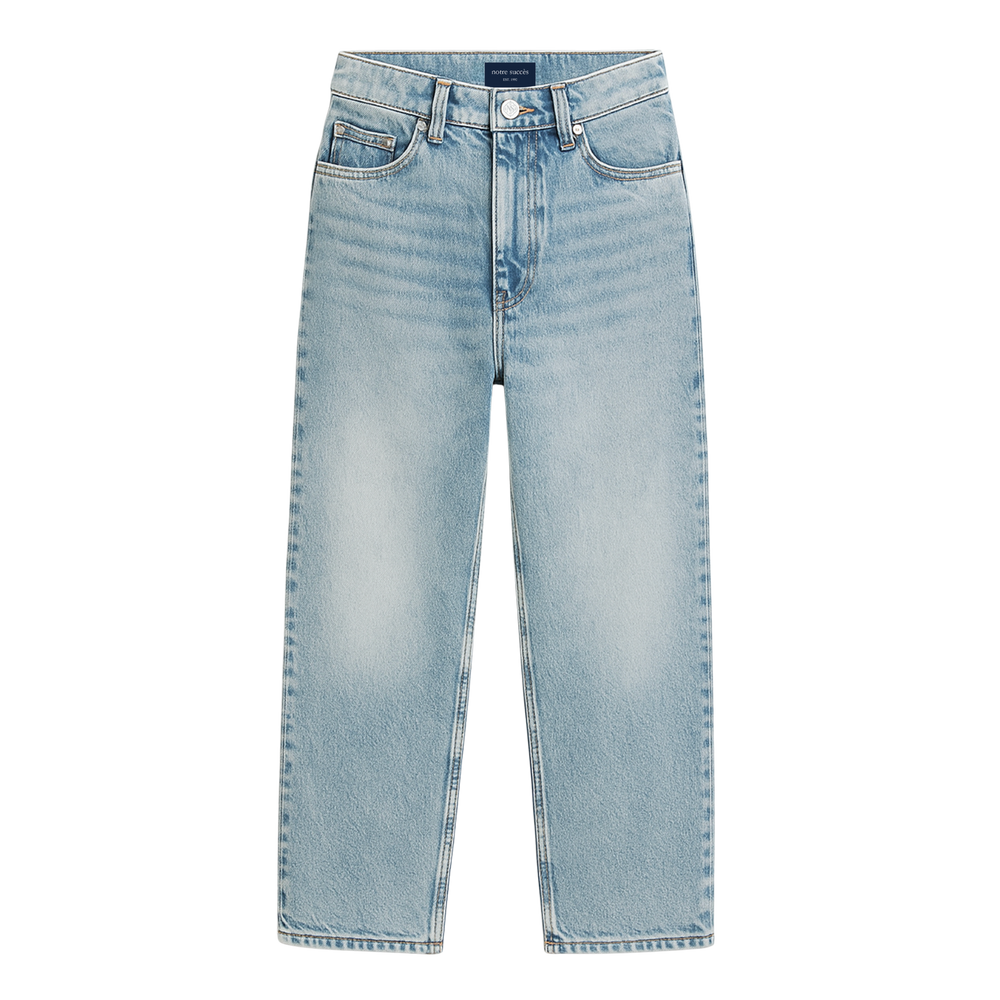 Relaxed Straight Fit Jeans Blue