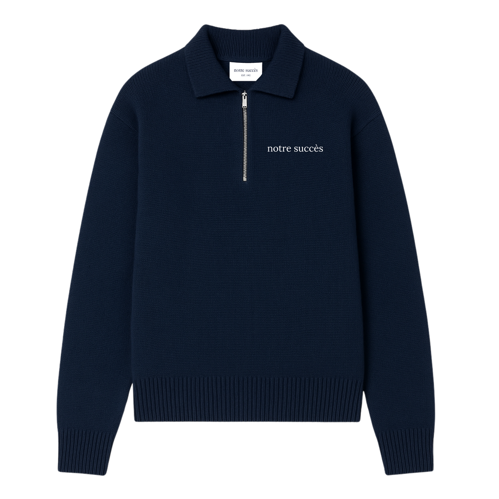 Wool Half Zip