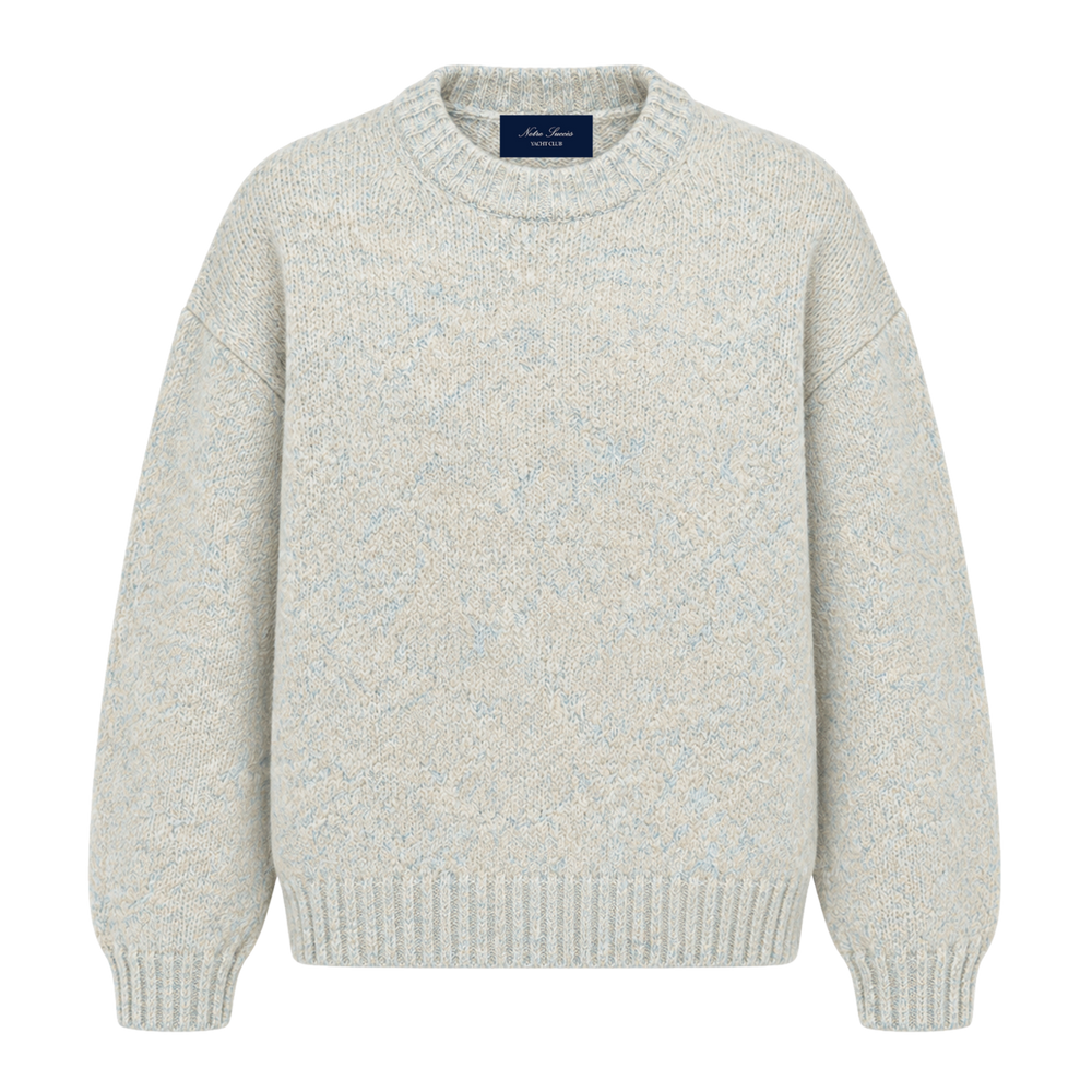 Mélange Knit Sweater