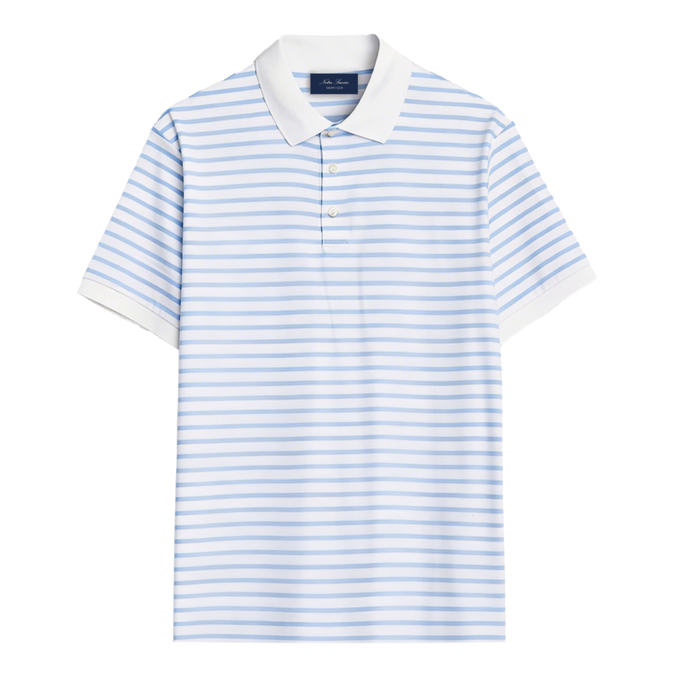 トップス CLESSTE Striped Massive Polo Shirt Striped Massive S/S Polo Shirt With Drawstrings - #clesste Color