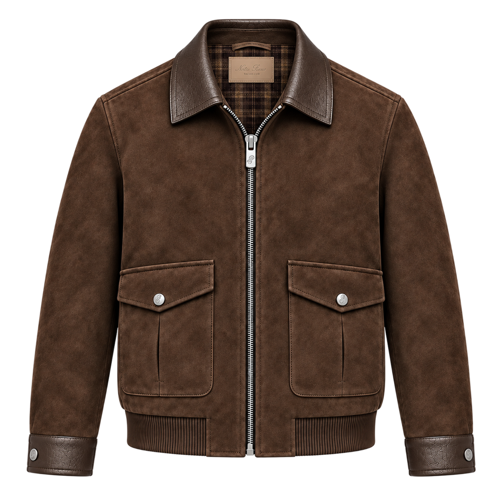 Suede Leather Jacket