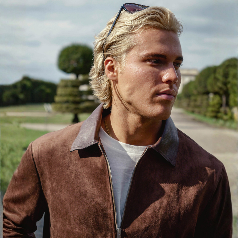 Suede Leather Jacket