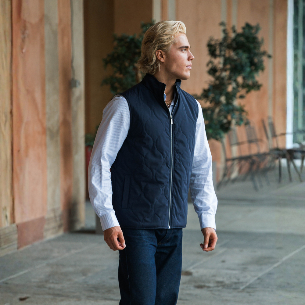 Padded Quilted Vest