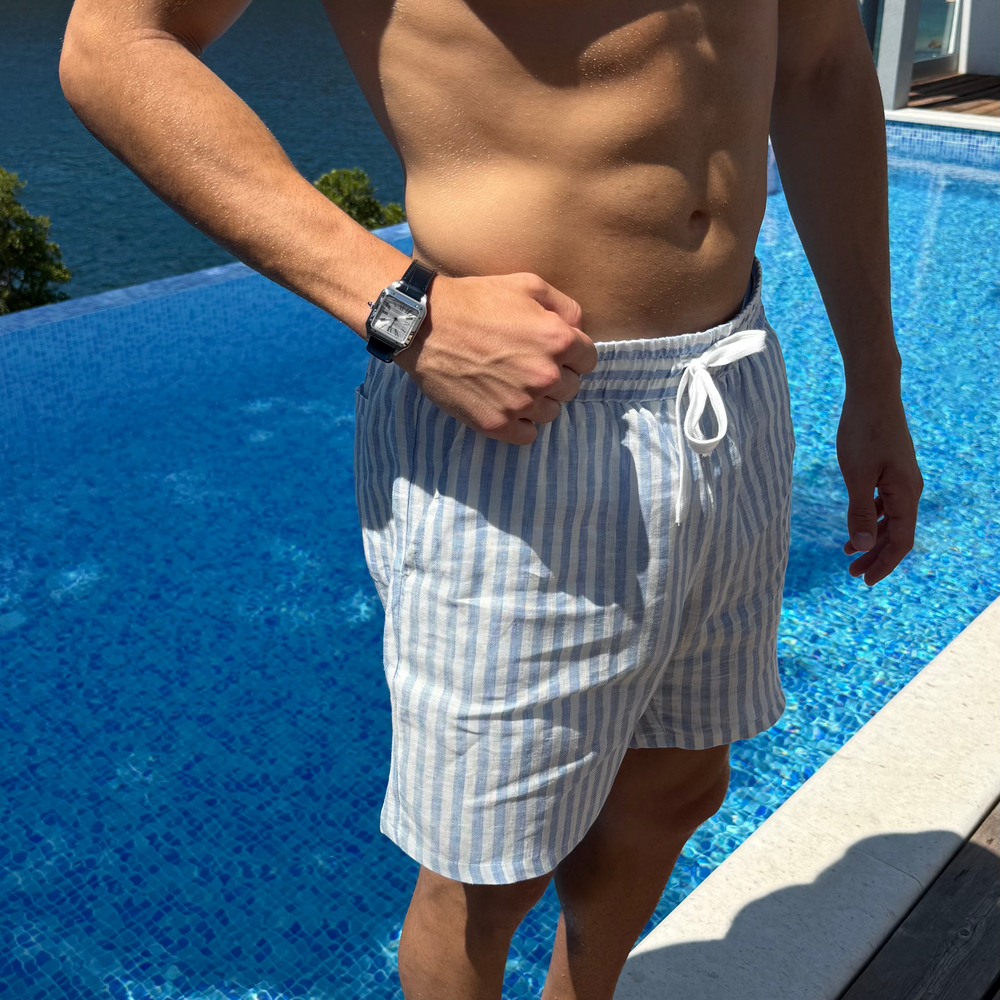 Yacht Club Linen Shorts