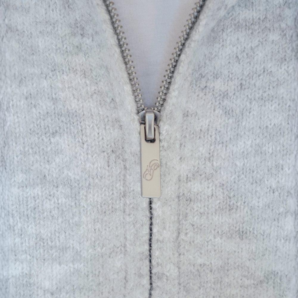 Mohair Zip Hoodie
