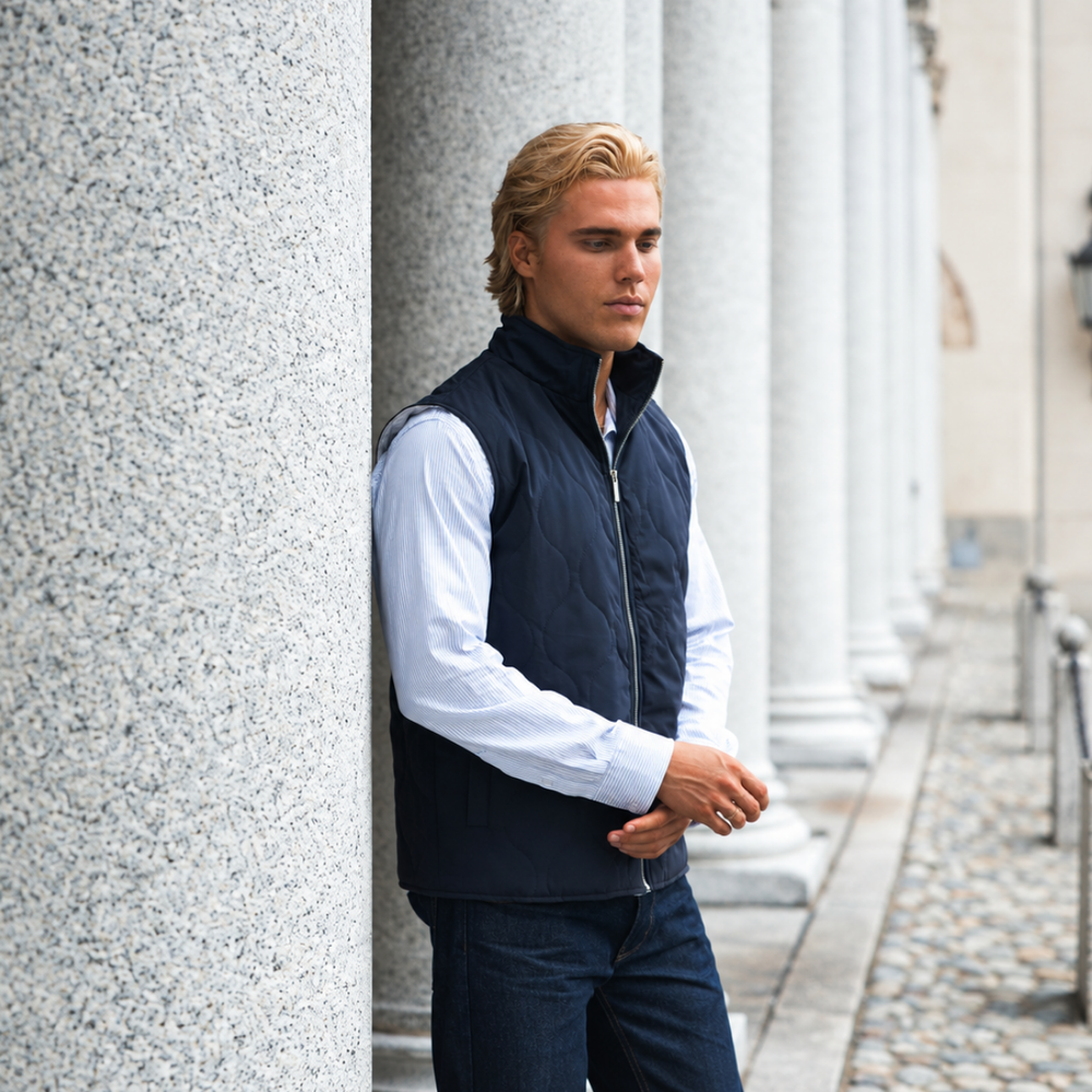 Padded Quilted Vest
