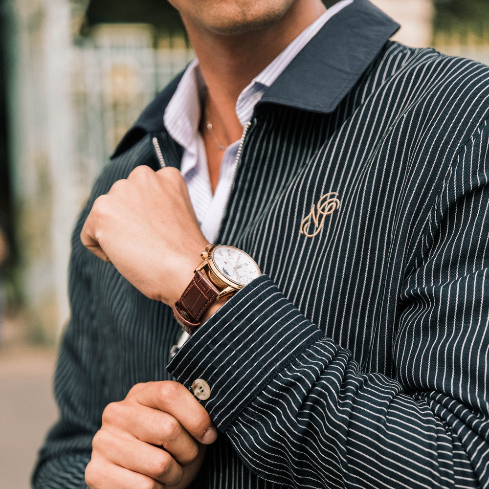 Linen Harrington Overshirt