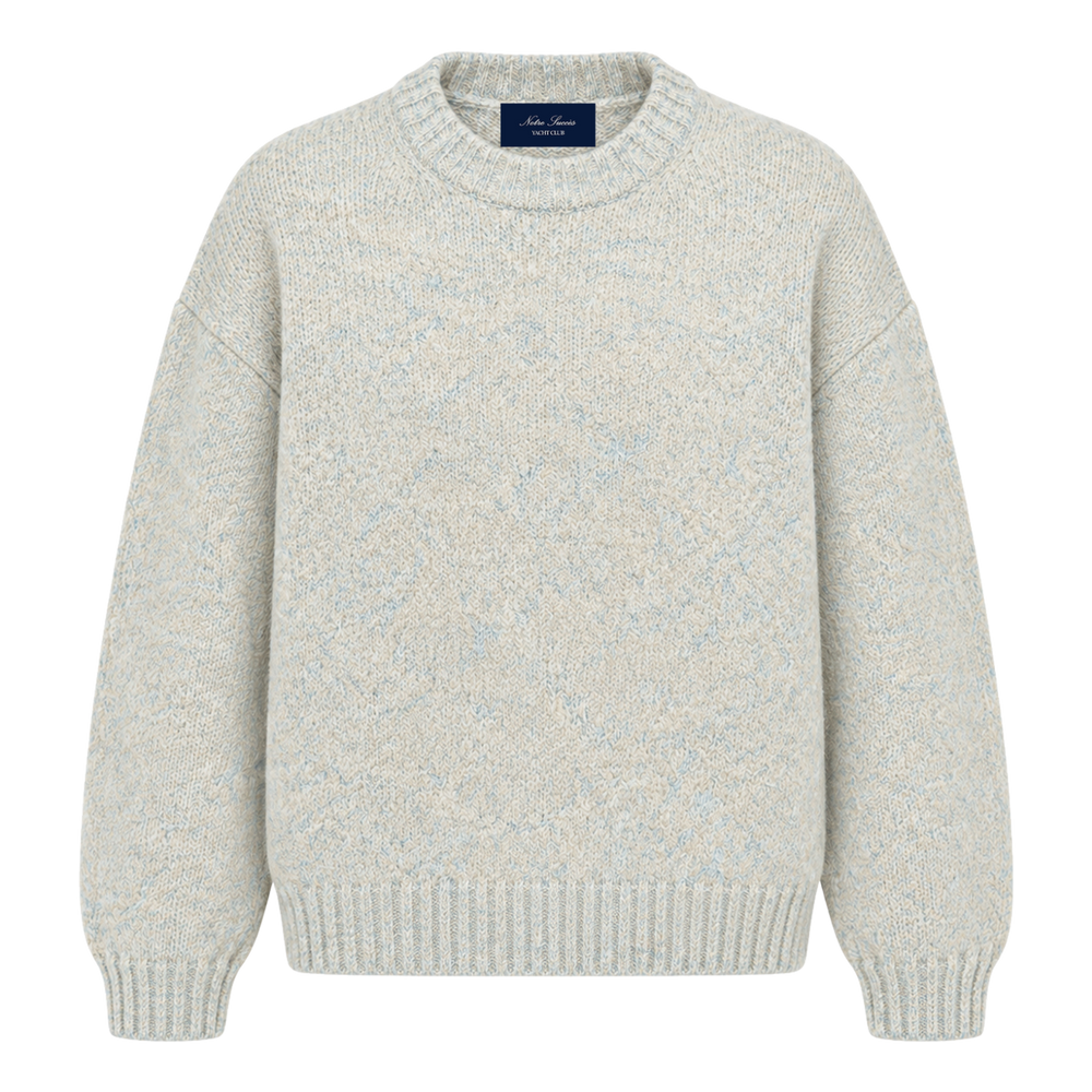 Mélange Knit Sweater