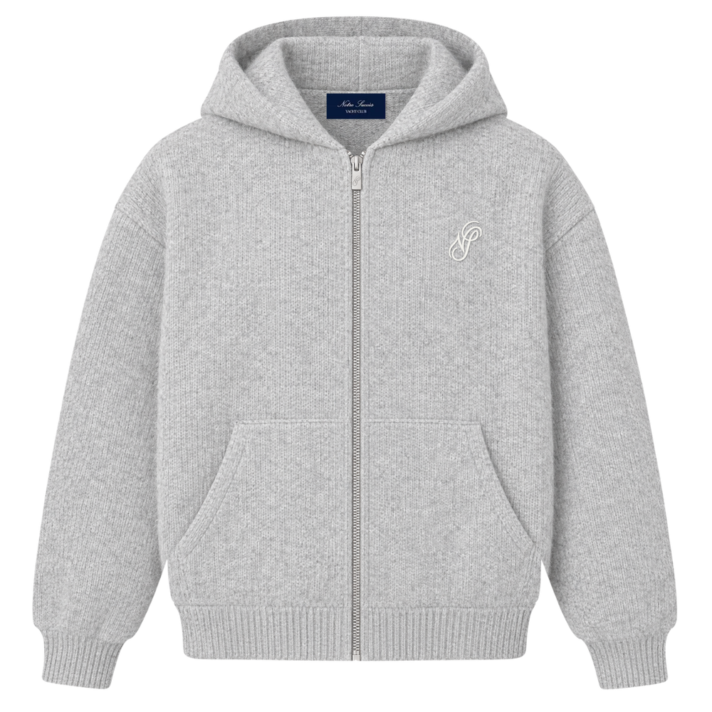 Wool Zip Hoodie