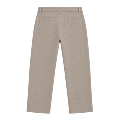 Relaxed Herringbone Pants