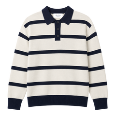 Knitted Longsleeve Polo 