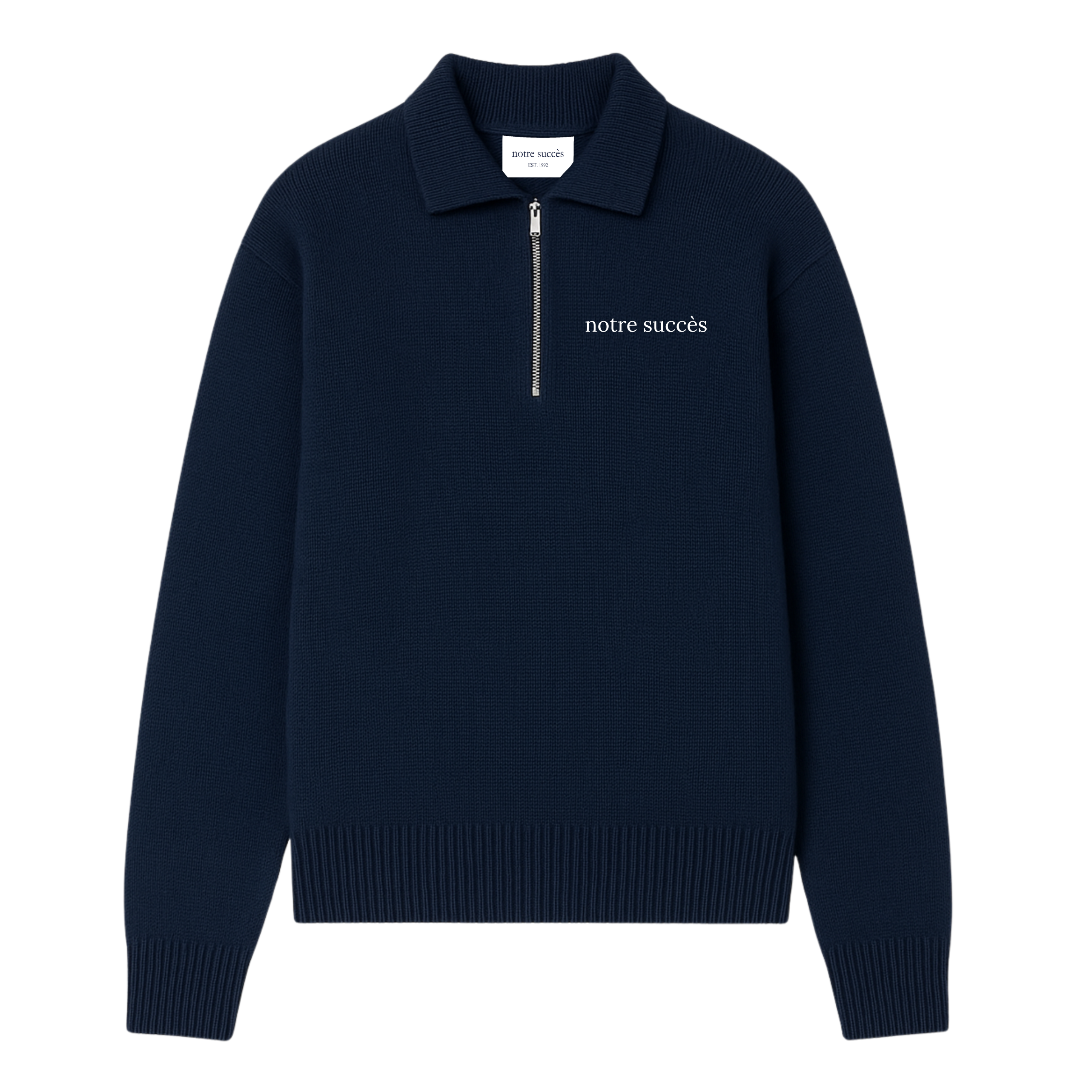 Wool Half Zip