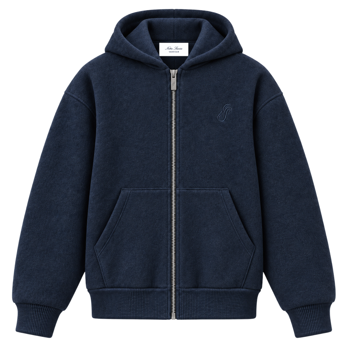 Mohair Zip Hoodie