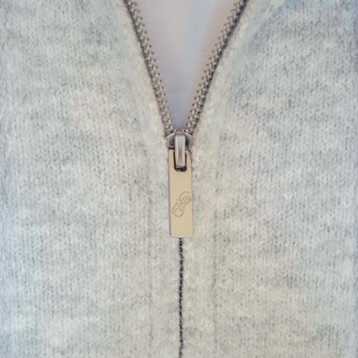Mohair Zip Hoodie