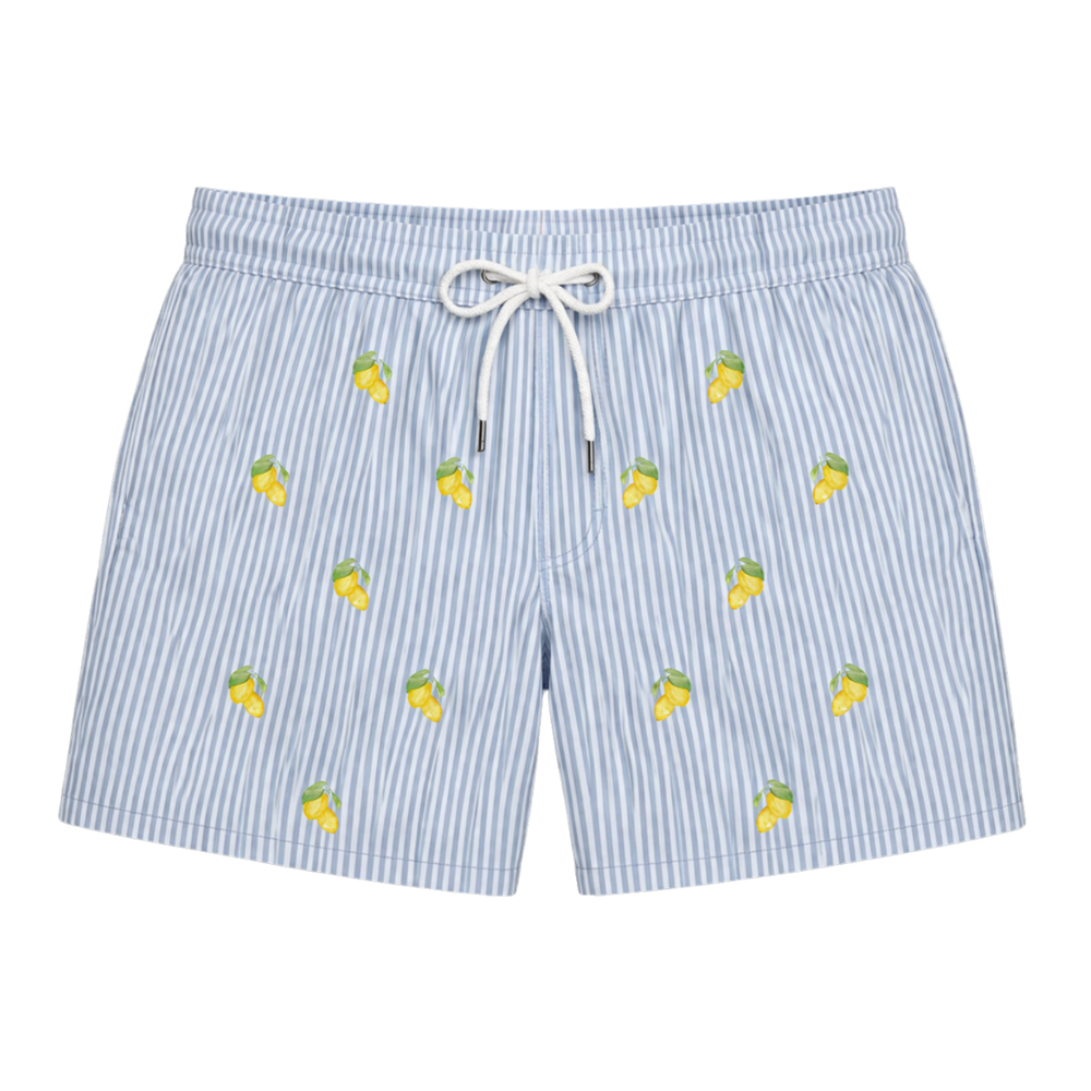Amalfi Lemon Swimshorts
