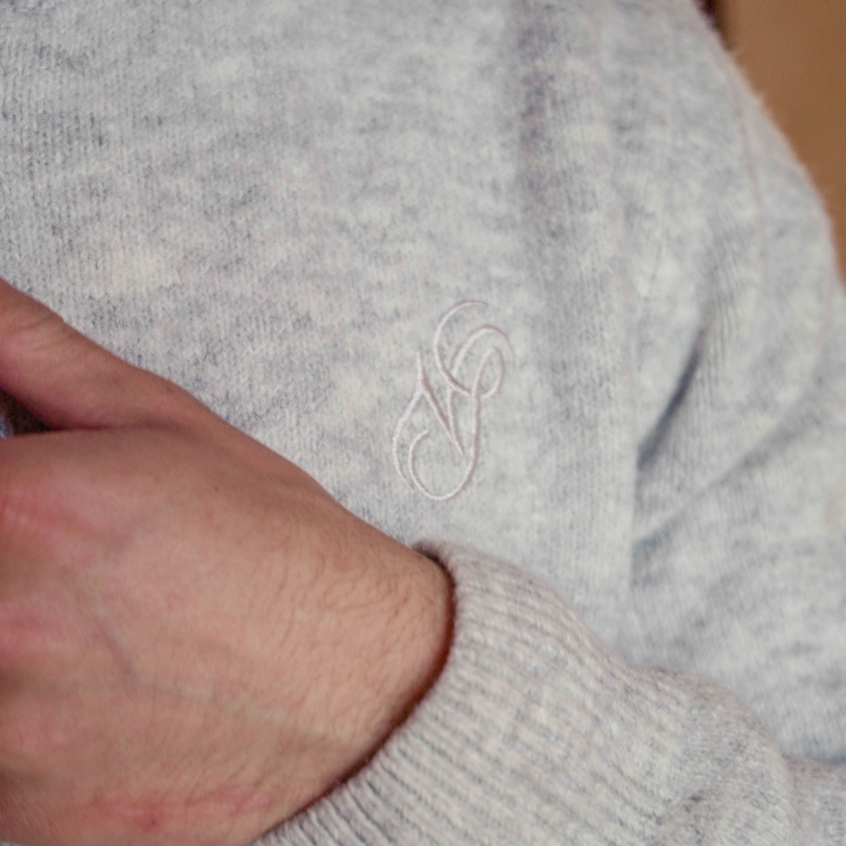 Mohair Zip Hoodie
