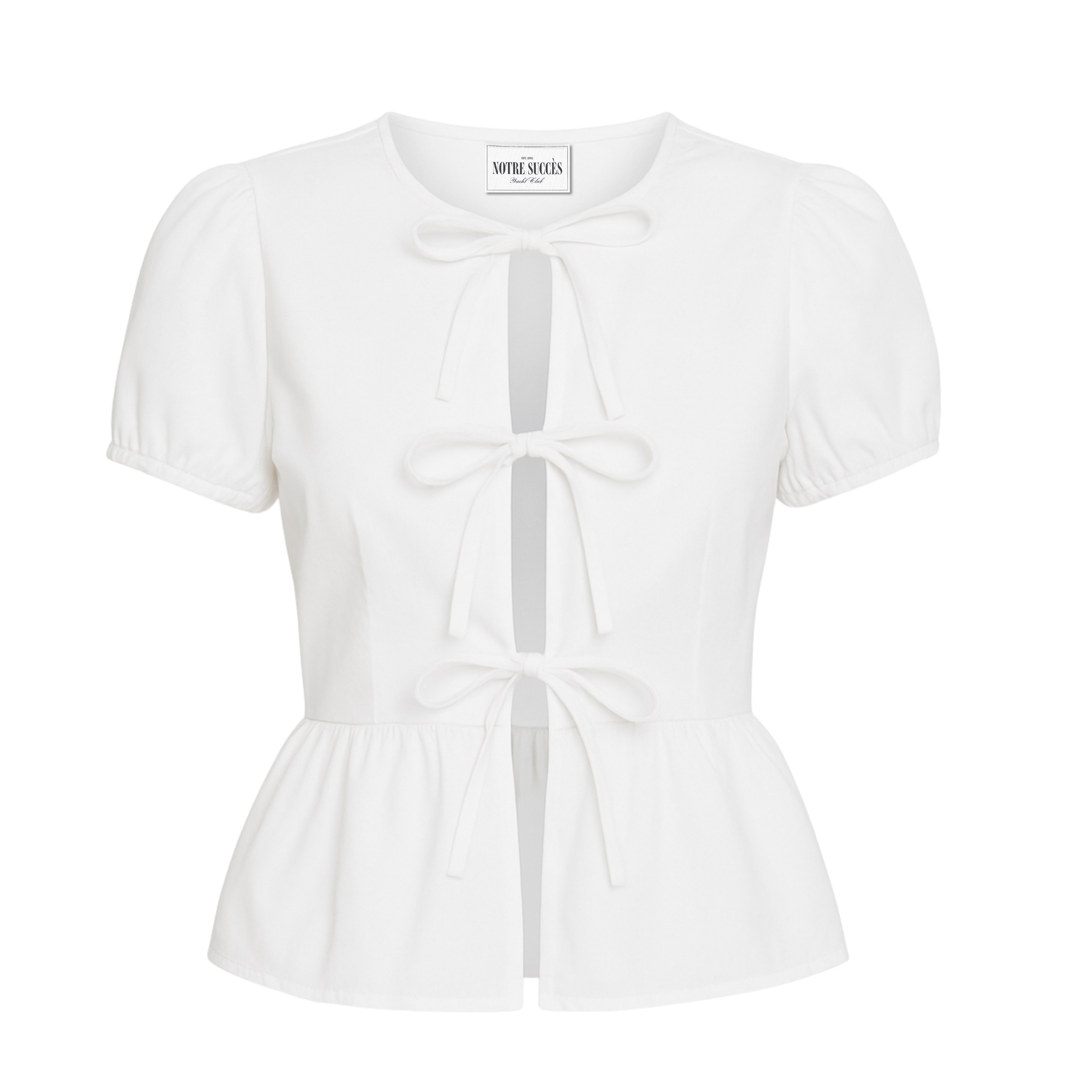 Notre Tie Front Blouse