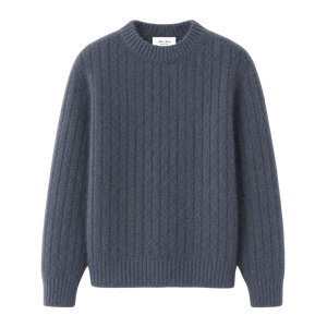 Ribbed Mohair Sweater