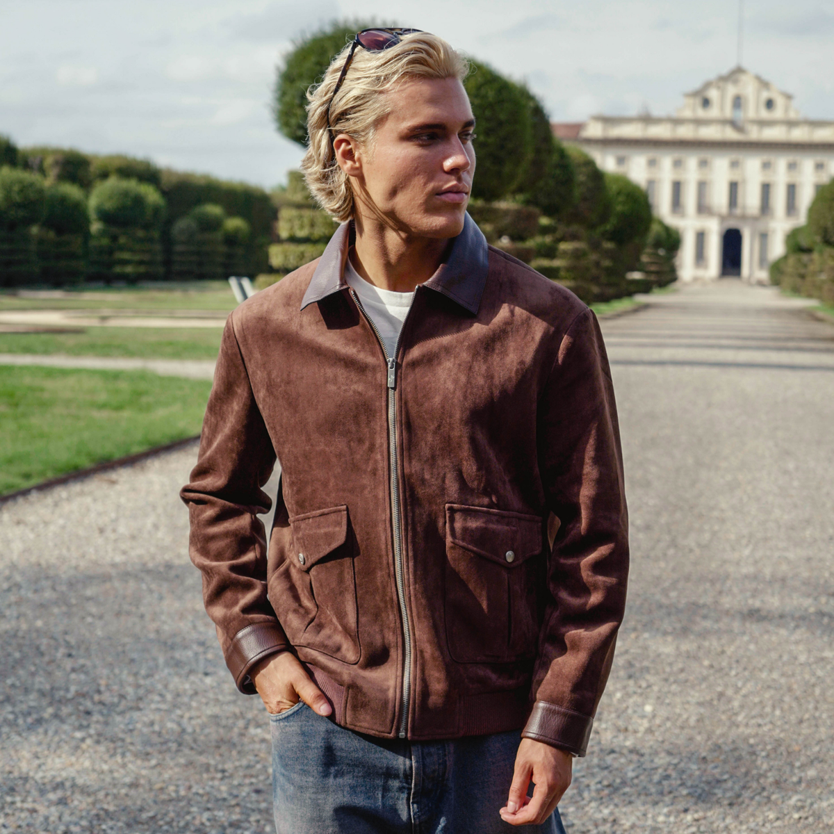 Suede Leather Jacket