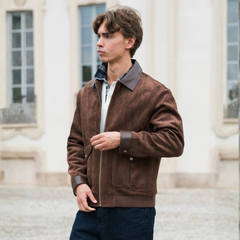Suede Leather Jacket