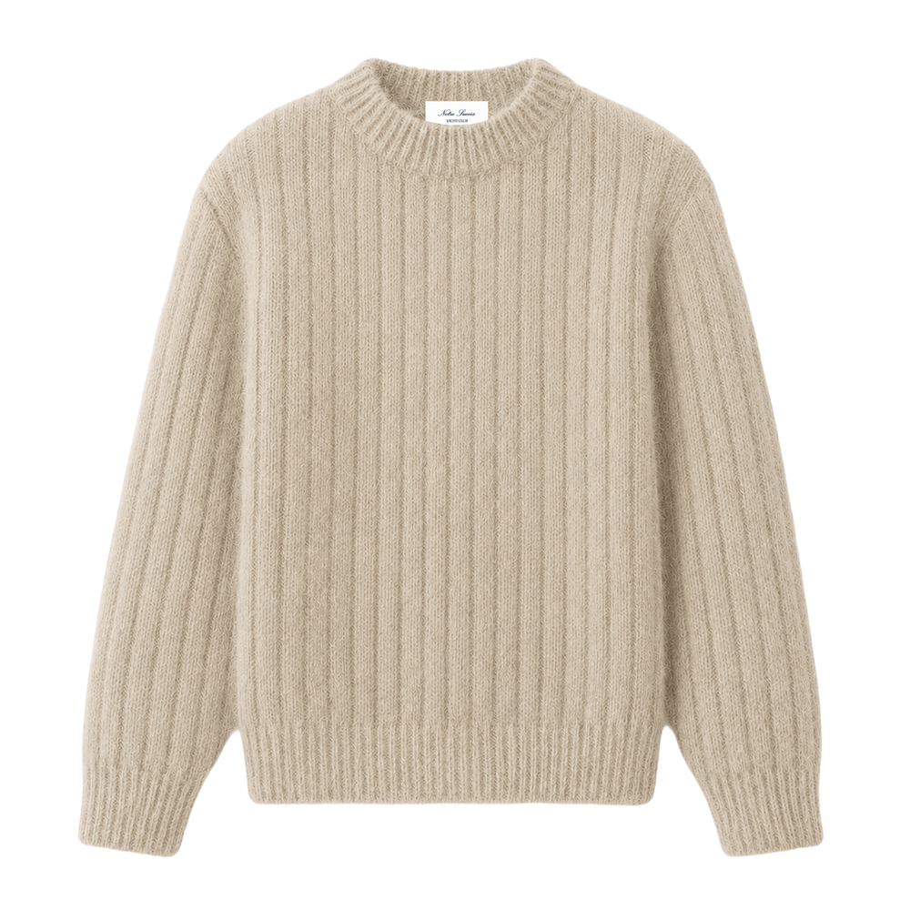 Striped Mohair Sweater