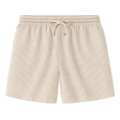 Striped Linen Shorts