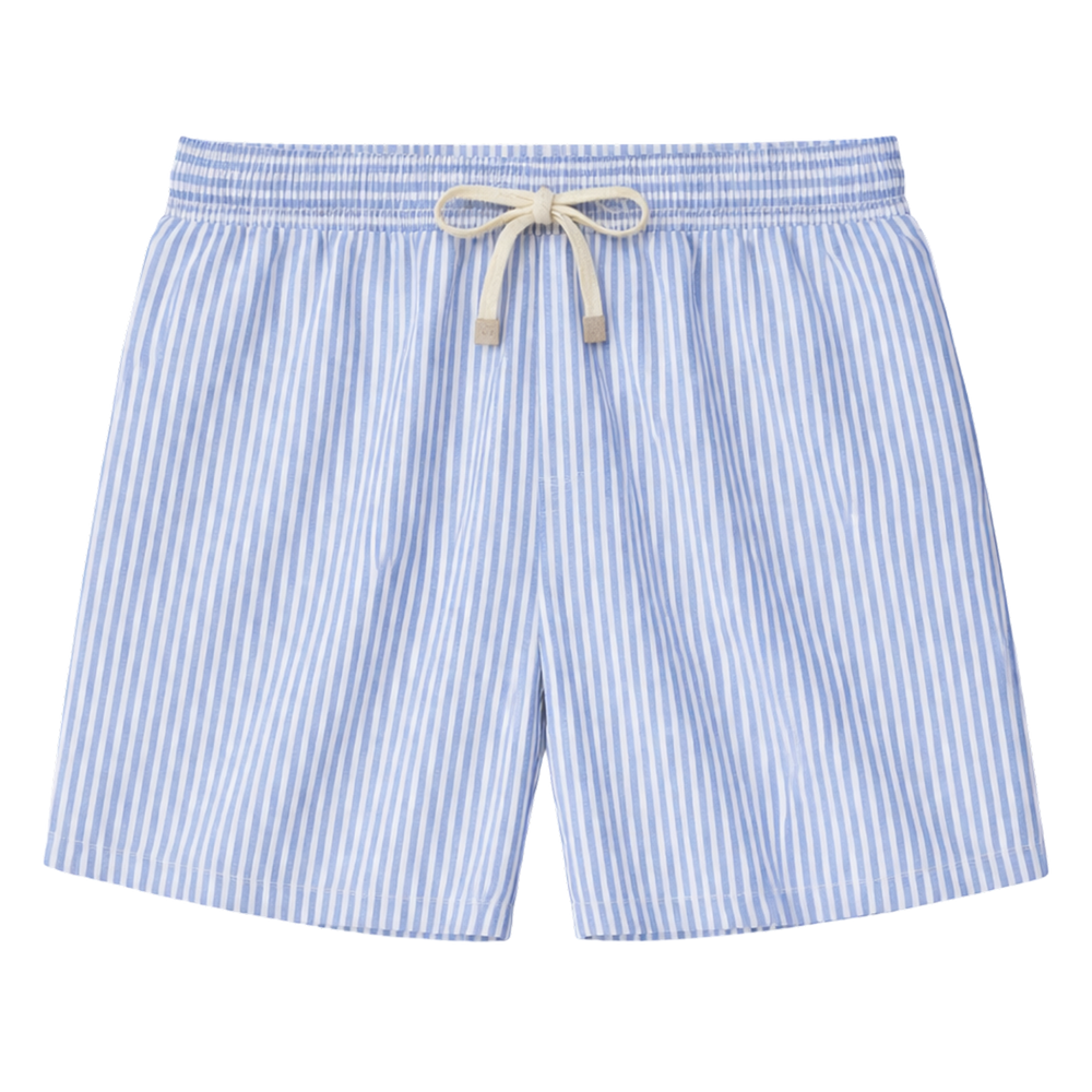 Striped Linen Shorts
