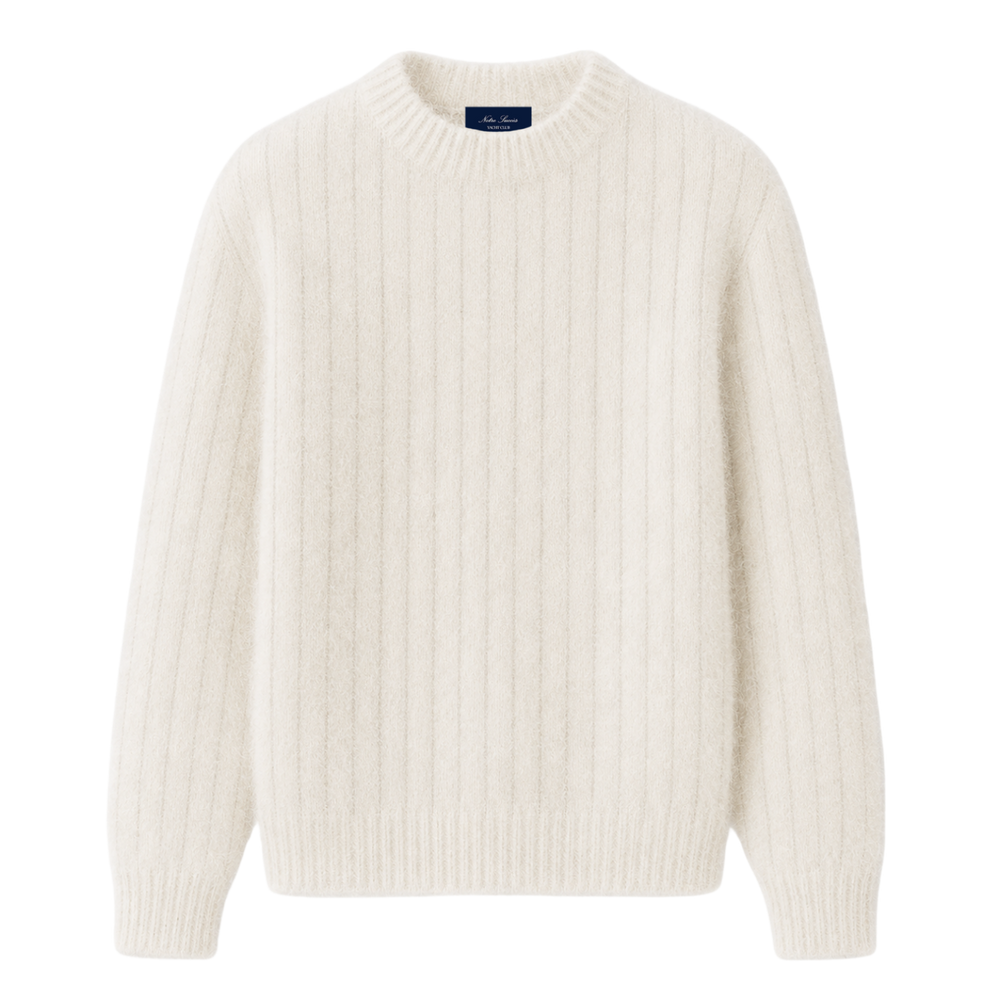 Striped Mohair Sweater