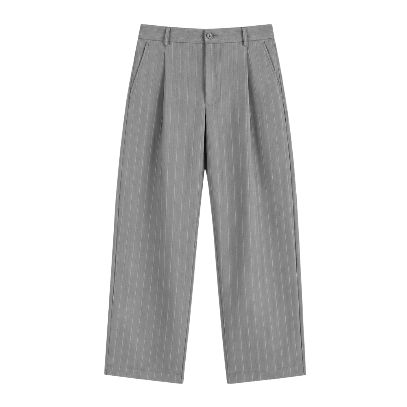 Striped Suit Pants (Open Leg)