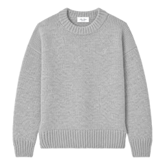 Essential Knit Sweater - Grey