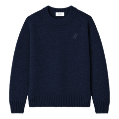 Essential Knit Sweater - Navy