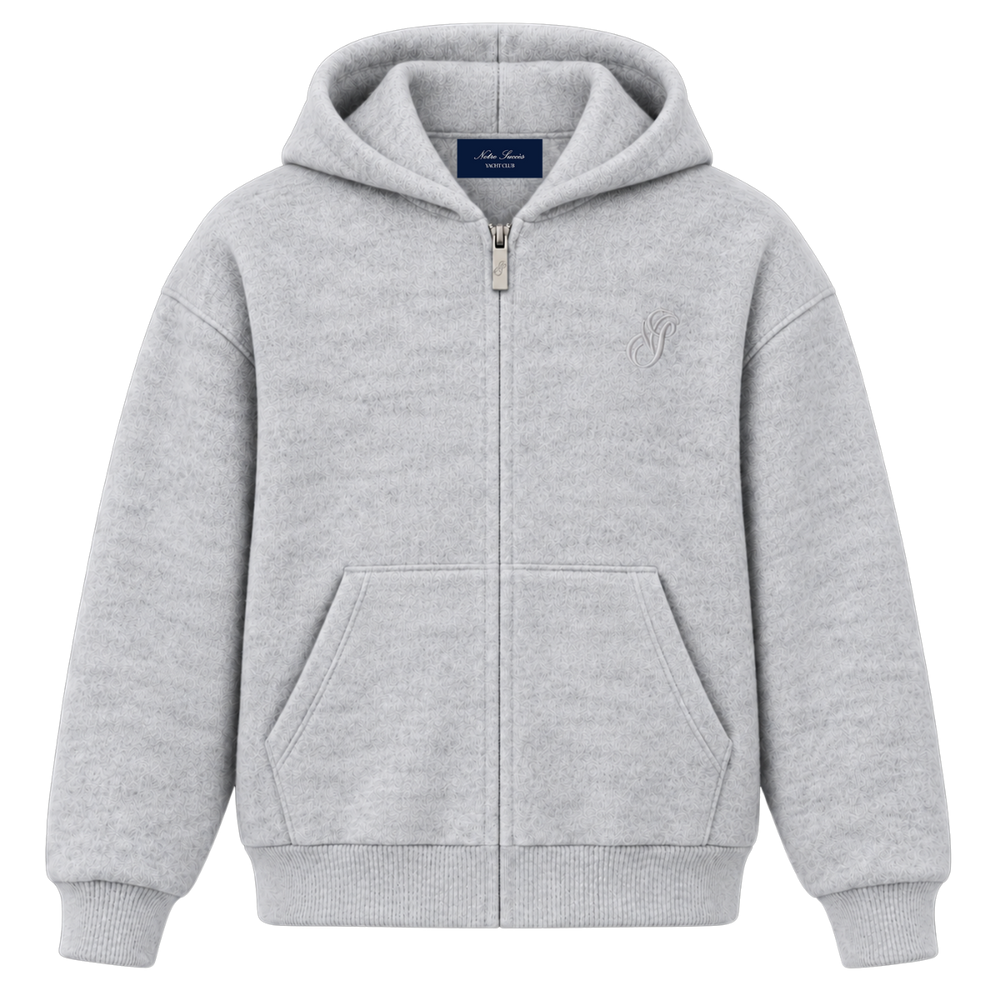 Mohair Zip Hoodie