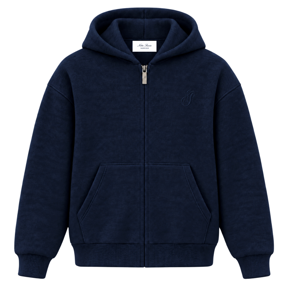 Mohair Zip Hoodie