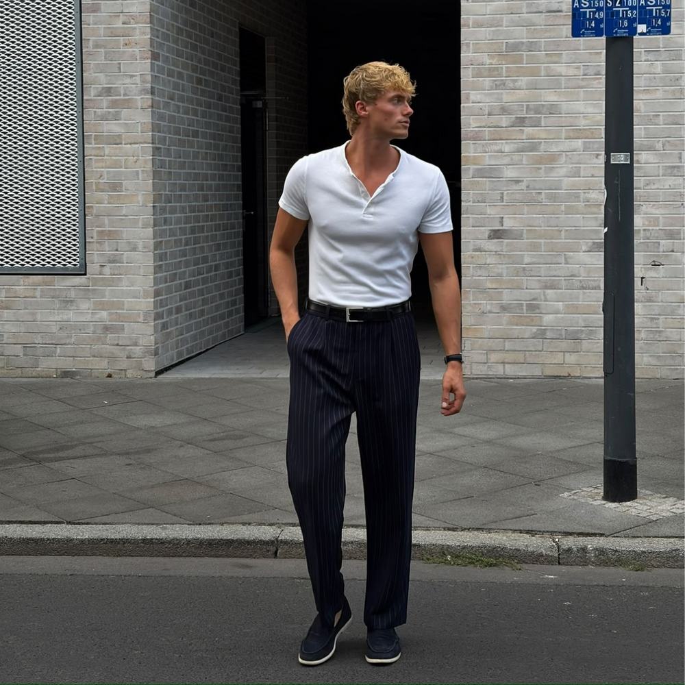 Suit Pants Open Leg