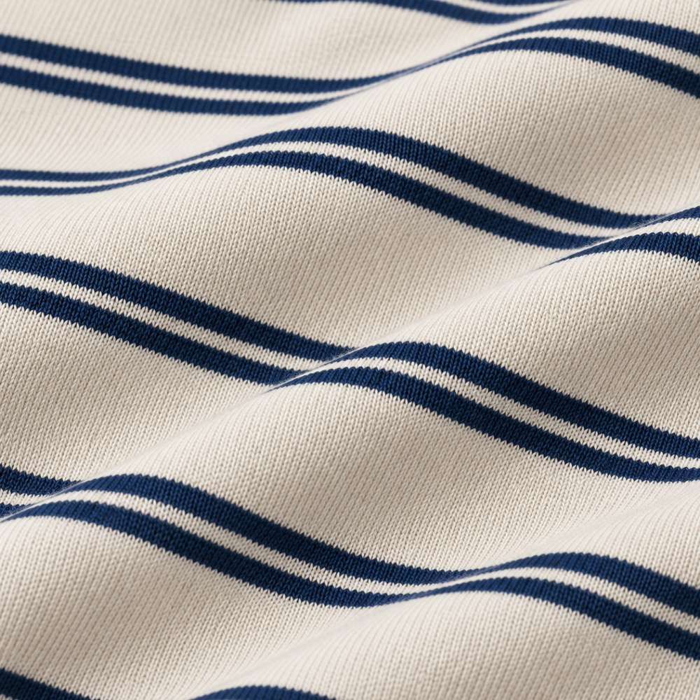 Reversible Striped Zip Up
