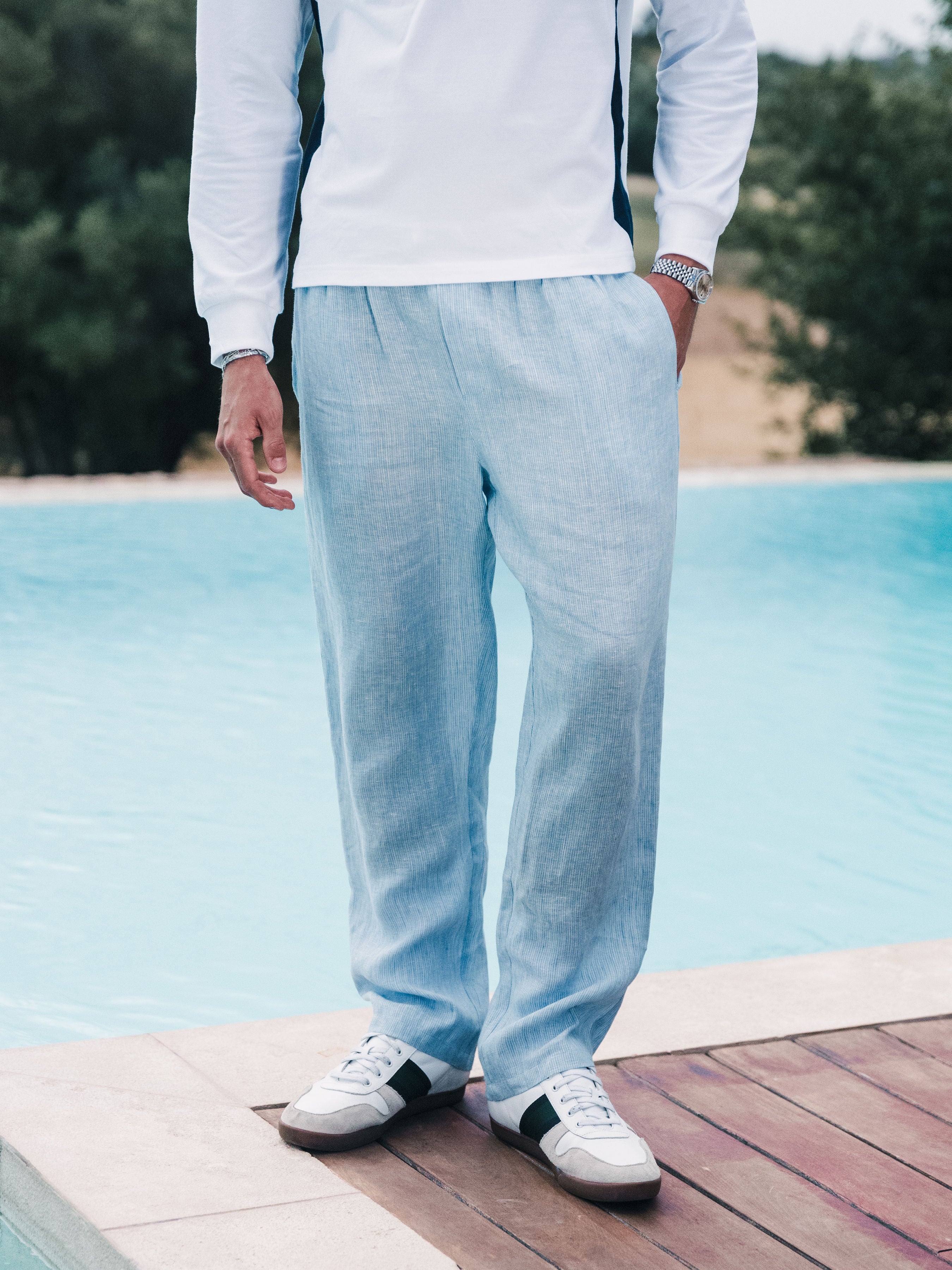 La Côte 100% Linen Pants