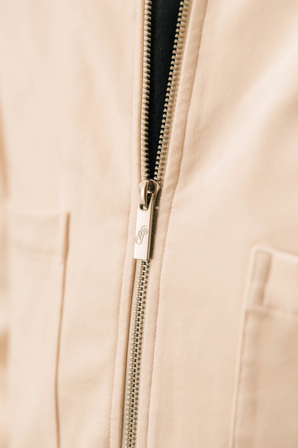Suede Collar (Check) Jacket