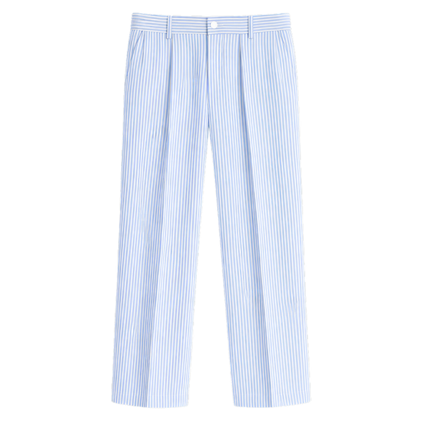 Linen Striped Pants