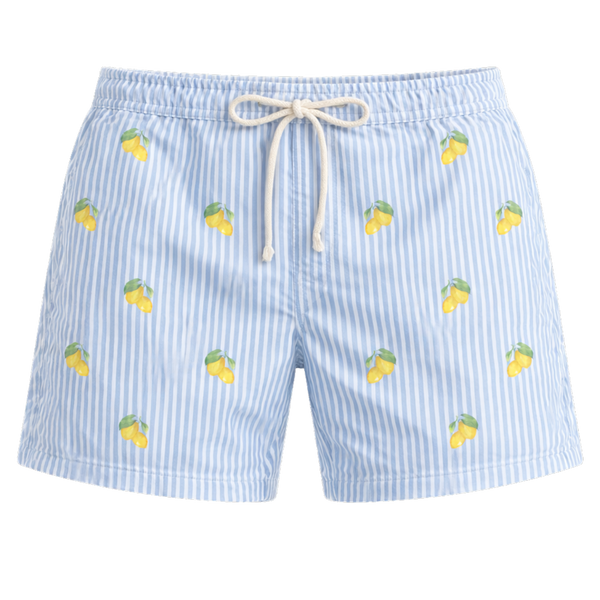 Amalfi Lemon Swimshorts