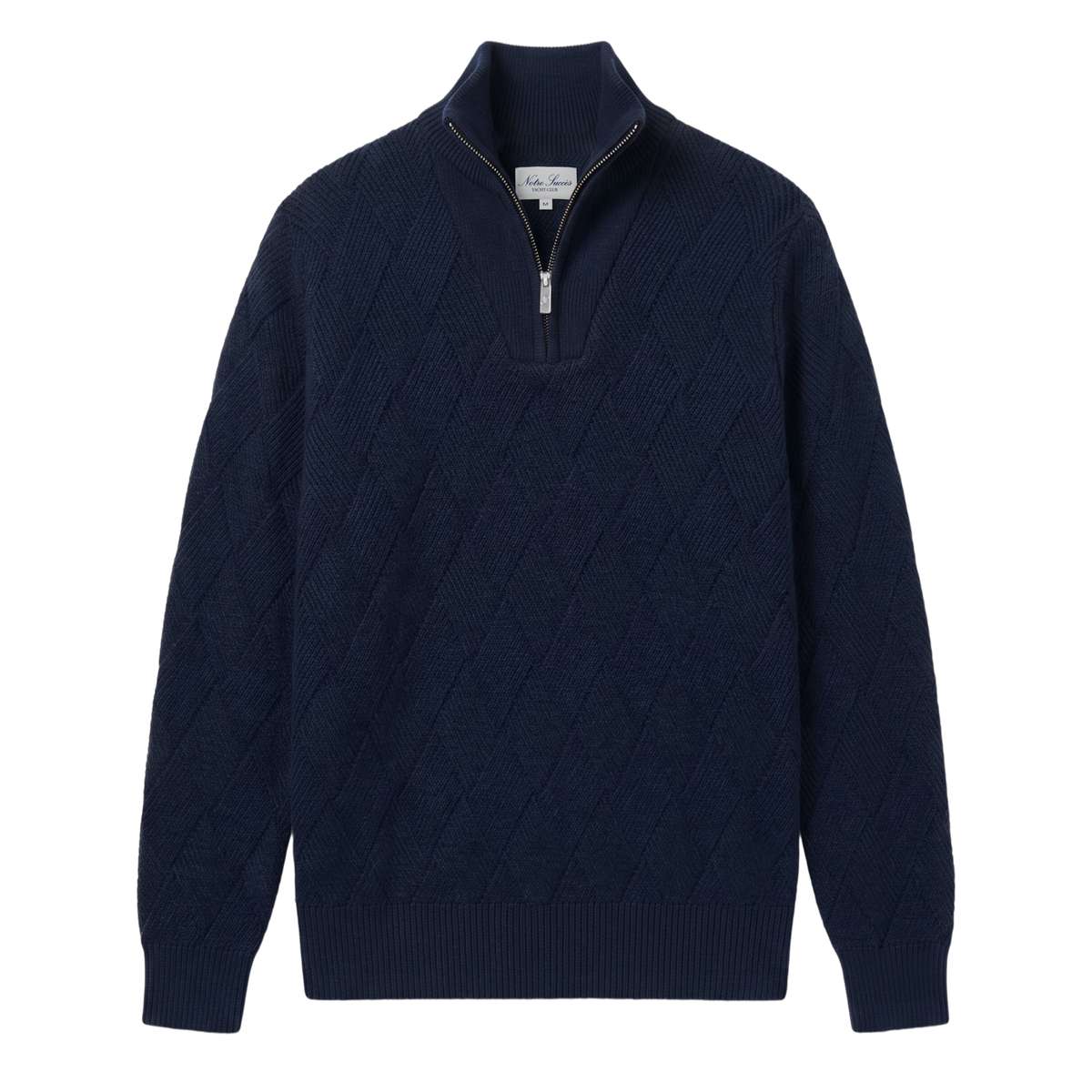 Entangled Quarter Zip - Navy