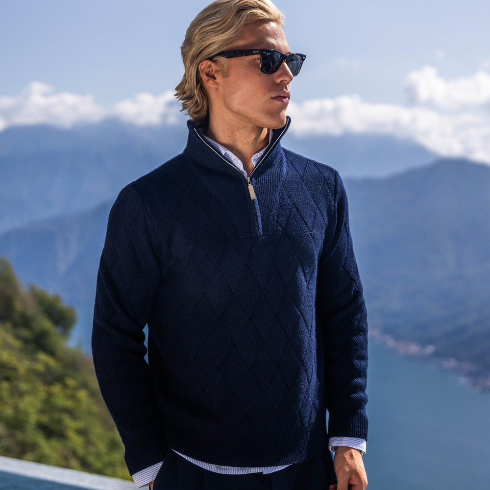 Entangled Quarter Zip