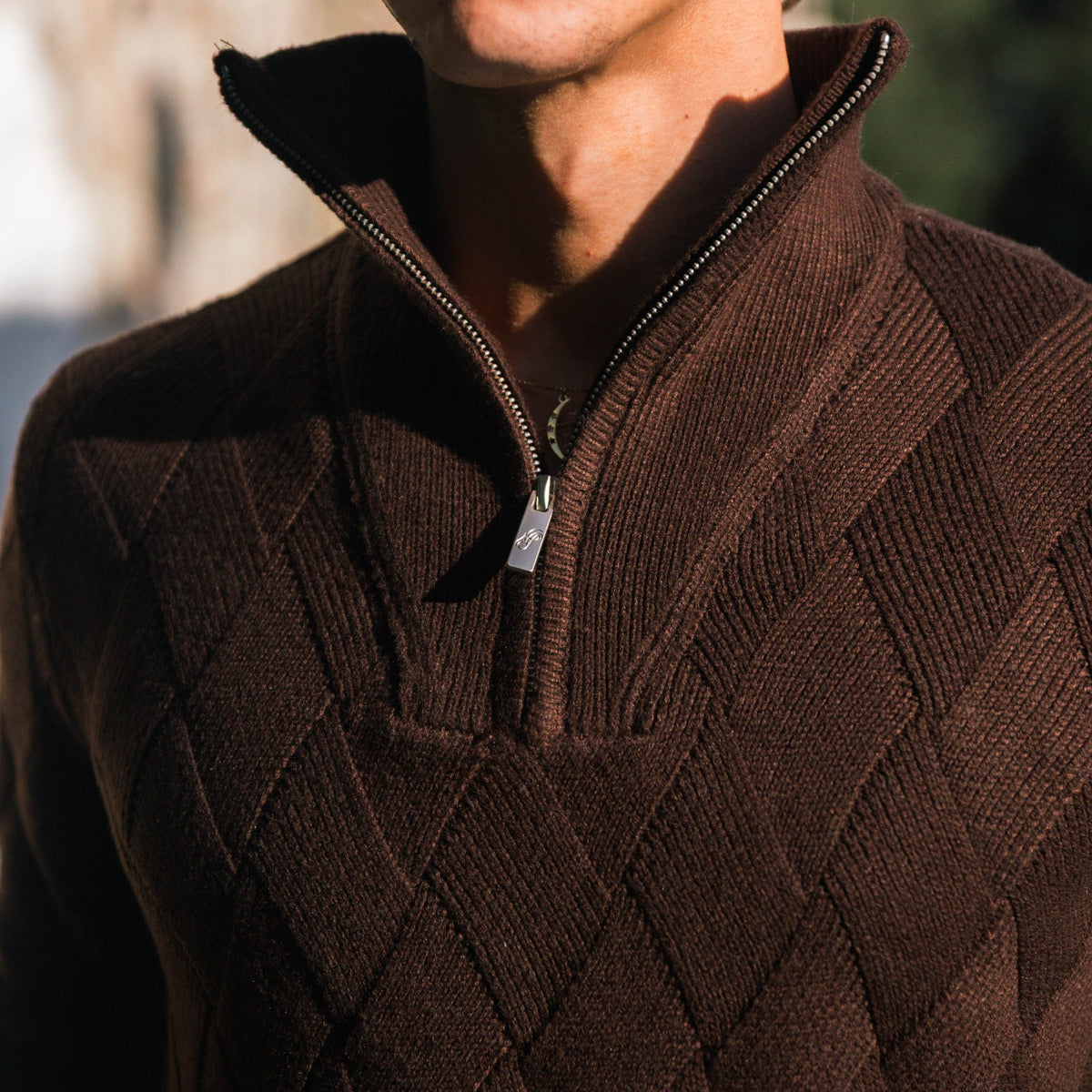 Entangled Quarter Zip