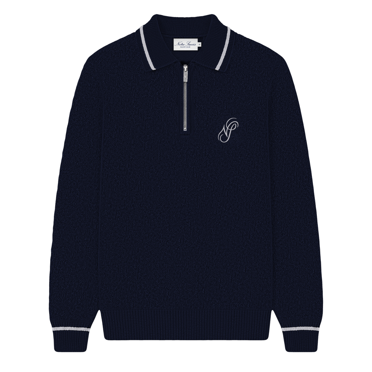 Half-Zip Polo - Navy