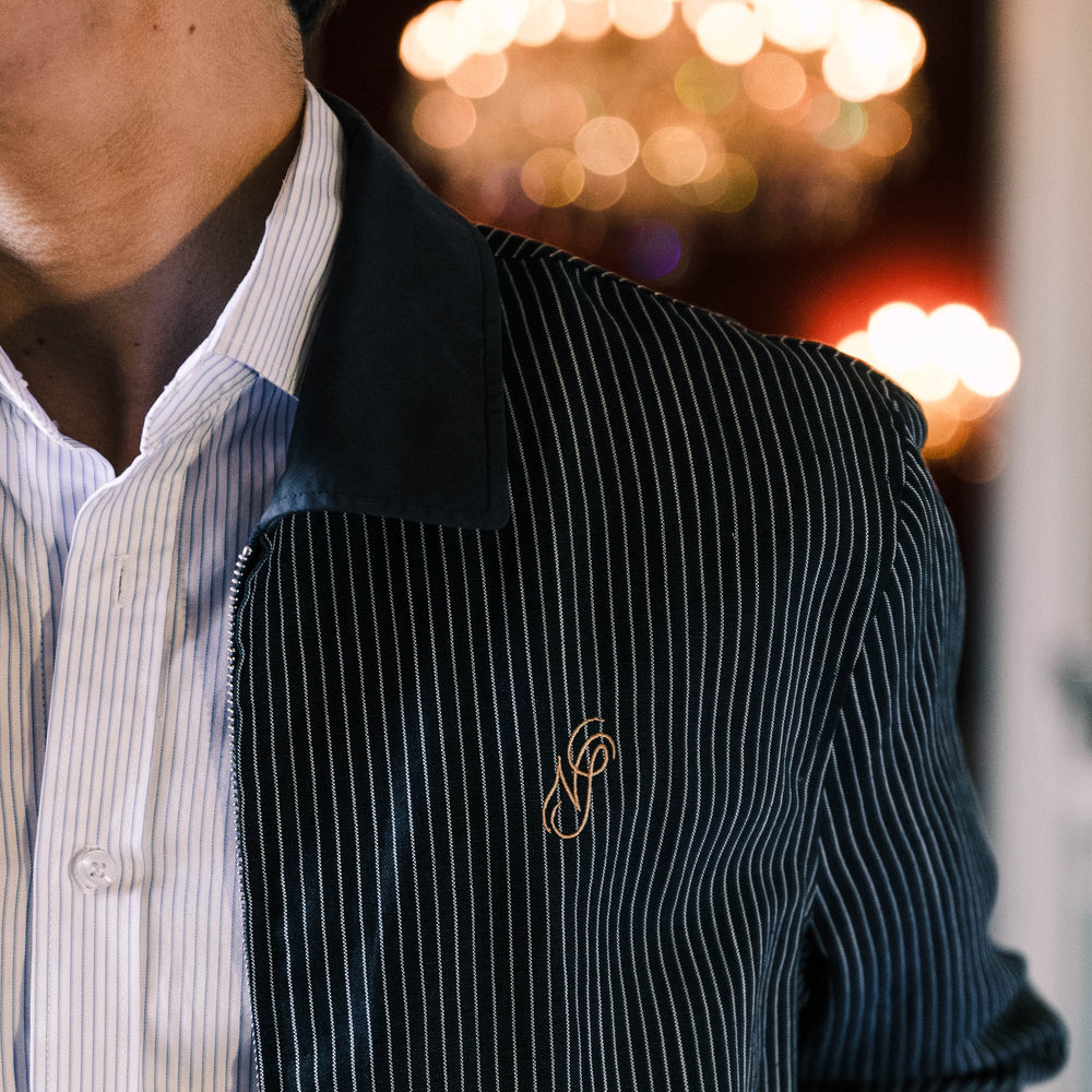 Linen Harrington Overshirt