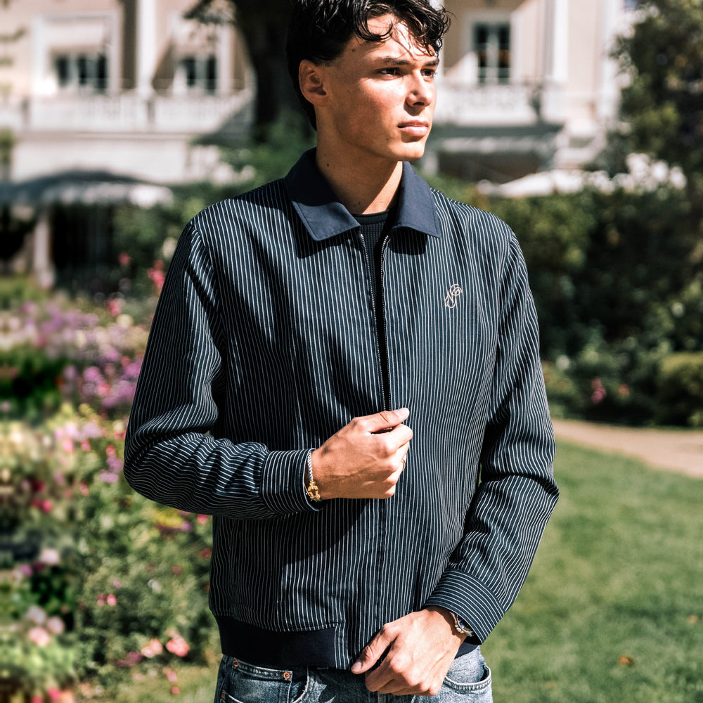 Linen Harrington Overshirt