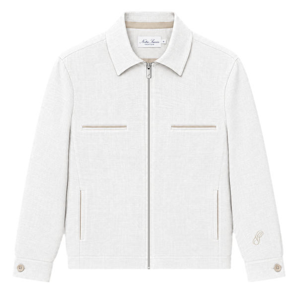 Linen Overshirt Jacket