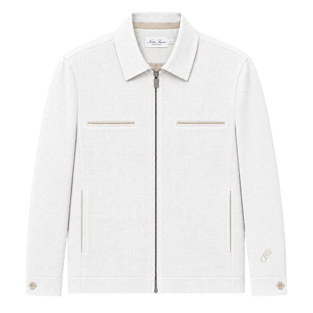 Linen Overshirt Jacket