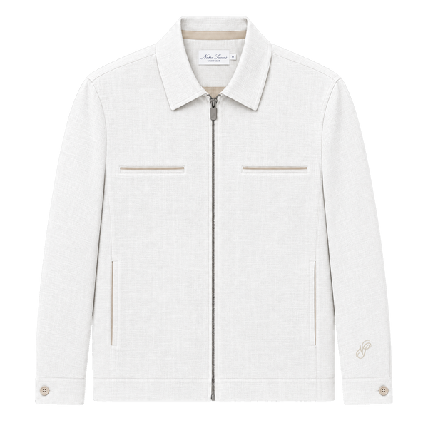 Linen Overshirt Jacket