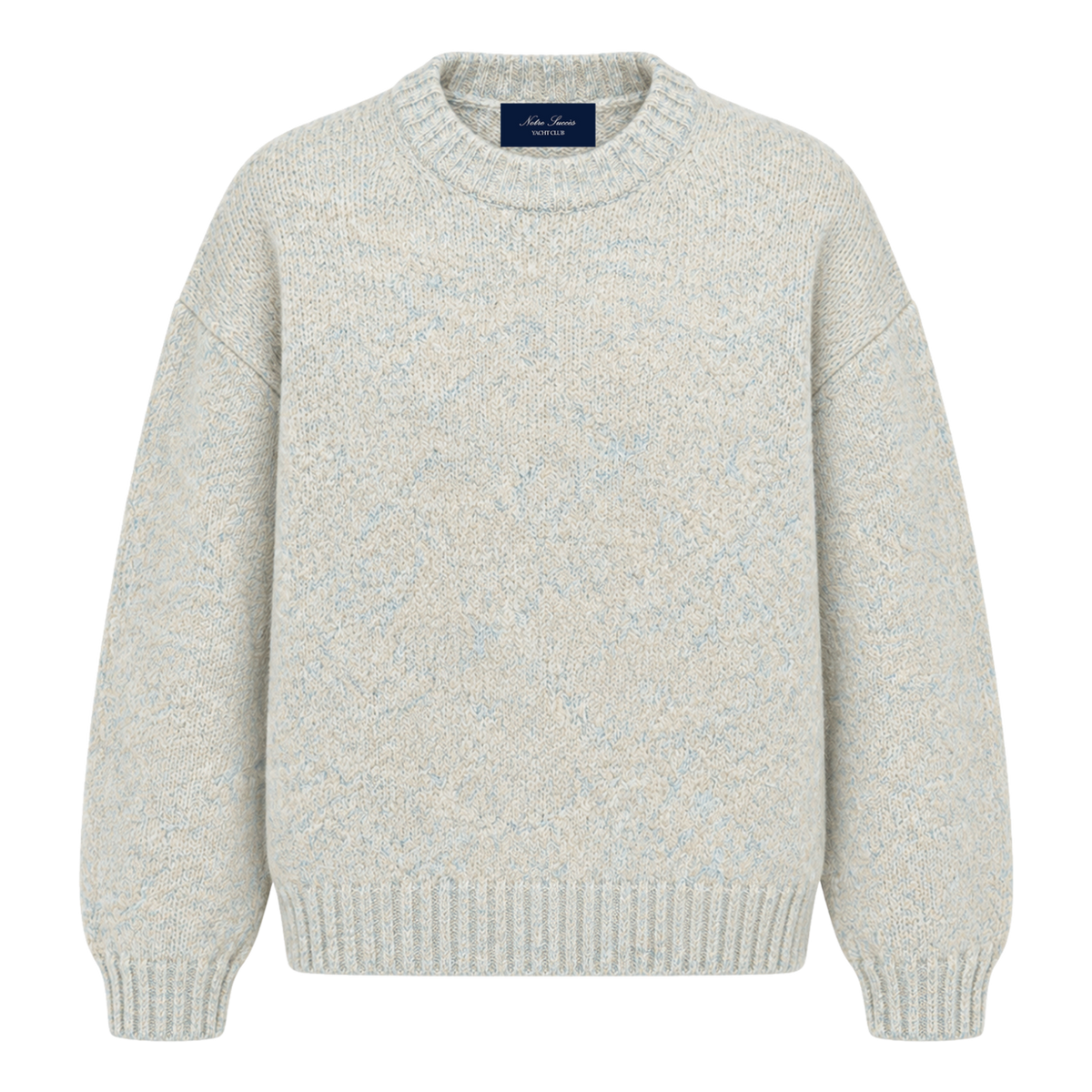 Mélange Knit Sweater