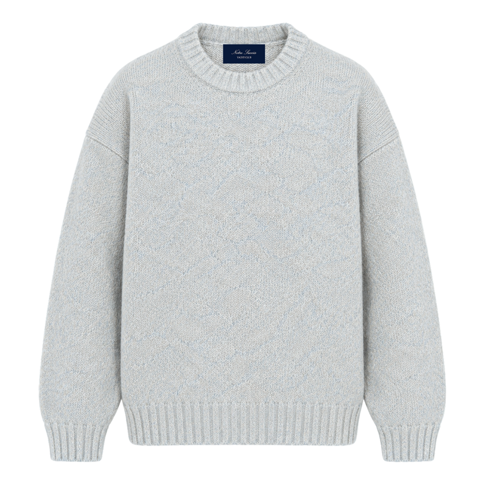 Mélange Knit Sweater